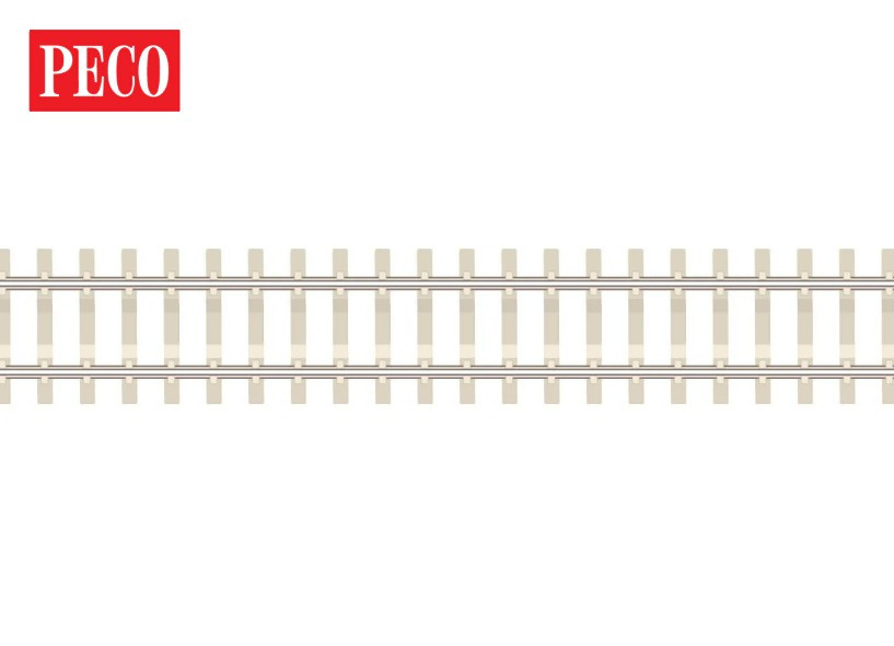 PECO SL-303 - Code 80 Concrete Tie Flex Track - N Scale - Midwest
